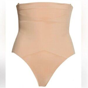 Honeylove SuperPower Thong Color is Sand Women's Size Large NEW with tags